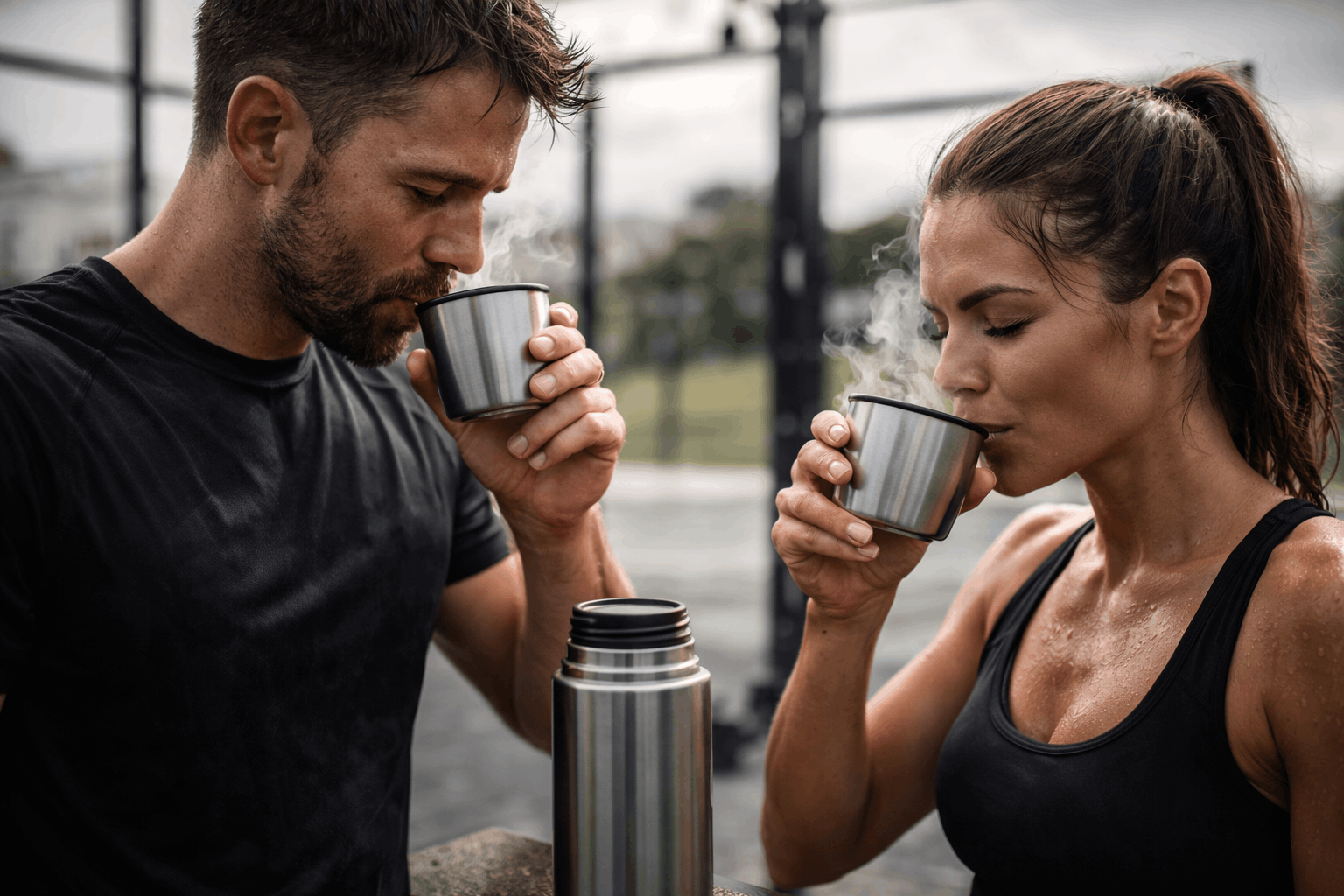 Чай во время тренировки